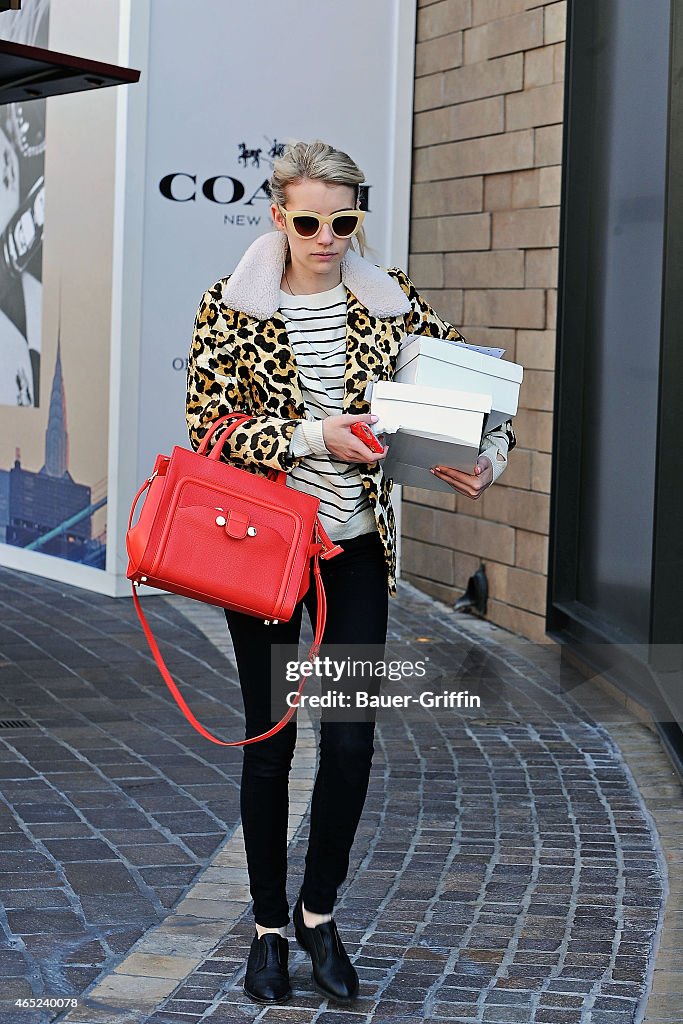 Celebrity Sightings In Los Angeles - March 04, 2015