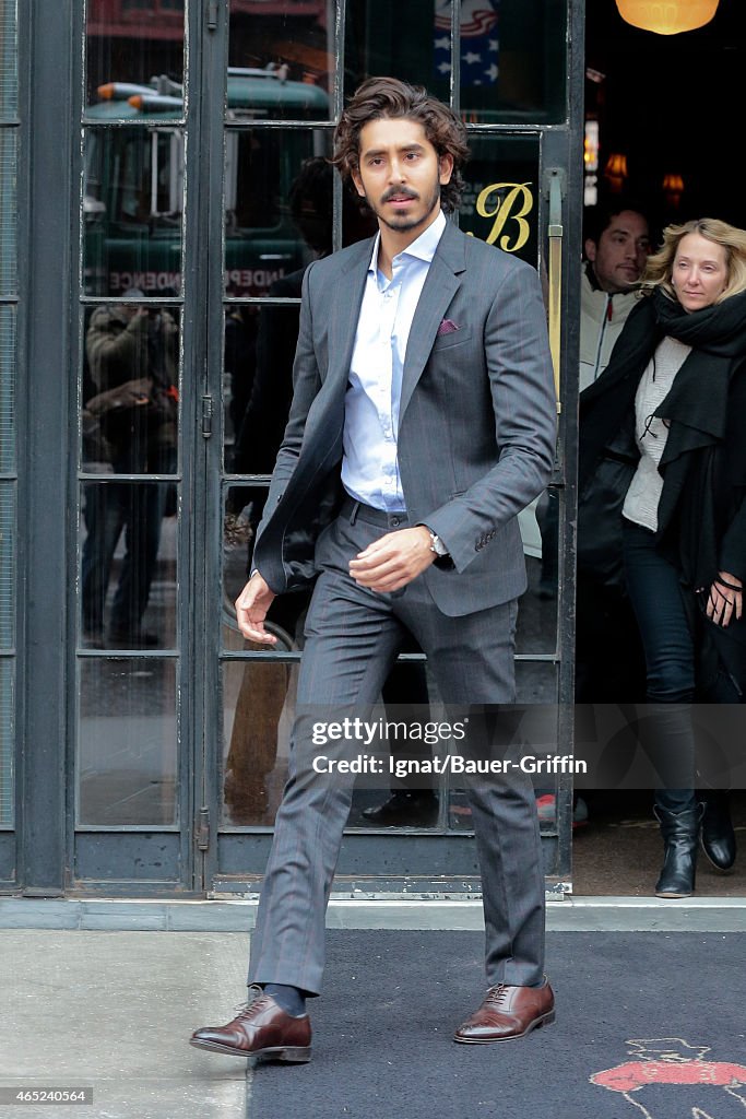 Celebrity Sightings In New York - March 04, 2015