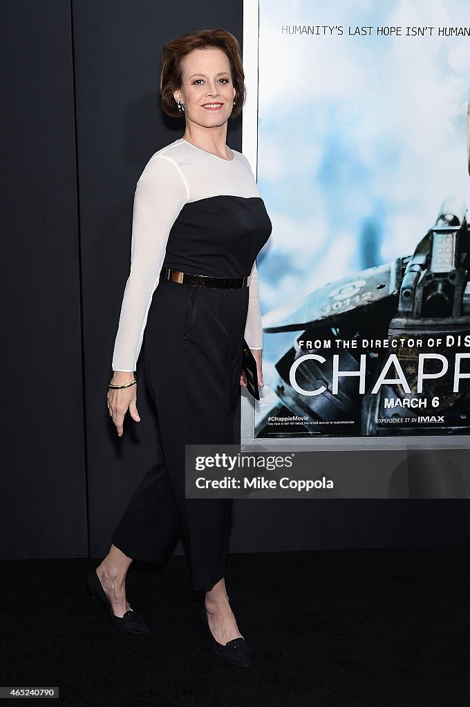 "Chappie" New York Premiere - Inside Arrivals