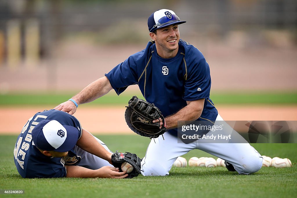 San Diego Padres Workout