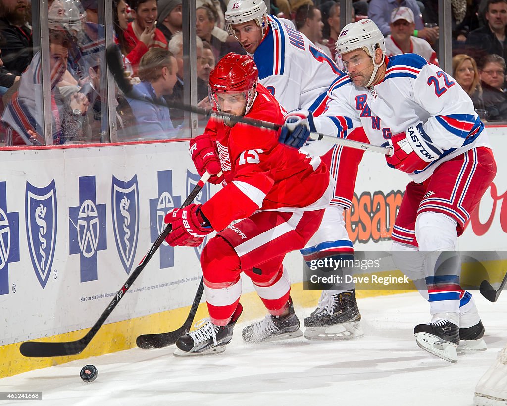 New York Rangers v Detroit Red Wings