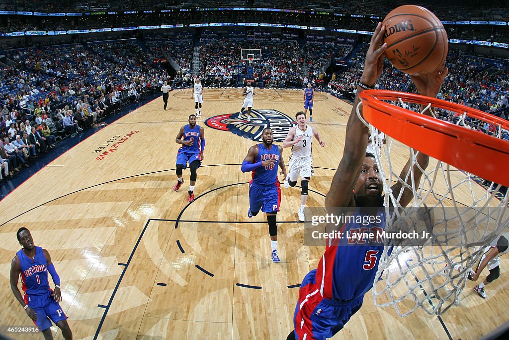 Detroit Pistons v New Orleans Pelicans