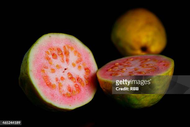 guava fruit - guayaba fotografías e imágenes de stock