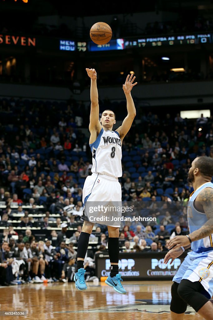 Denver Nuggets v Minnesota Timberwolves