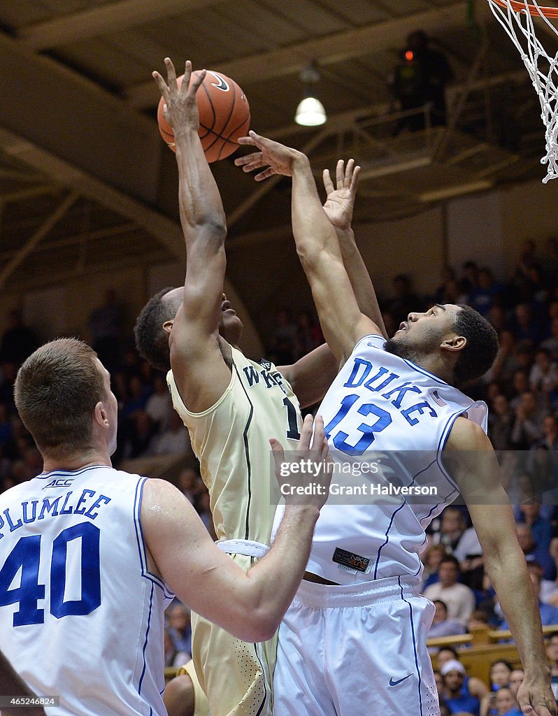 Wake Forest v Duke