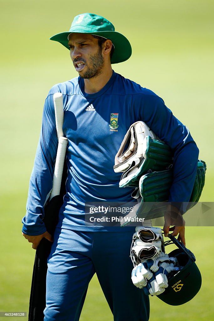 South Africa Nets Session