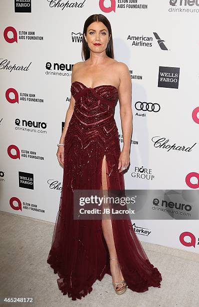 Bellamy Young attends the 23rd Annual Elton John AIDS Foundation Academy Awards Viewing Party on February 22, 2015 in West Hollywood, California.