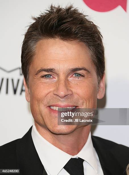 Rob Lowe attends the 23rd Annual Elton John AIDS Foundation Academy Awards Viewing Party on February 22, 2015 in West Hollywood, California.
