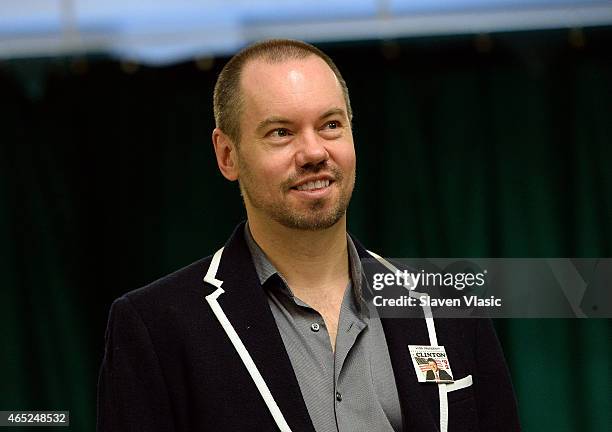 Director Dan Knechtges attends 'Clinton The Musical' Sneak Peek at Ripley Grier Studios at Ripley Greer Studios on March 4, 2015 in New York City.