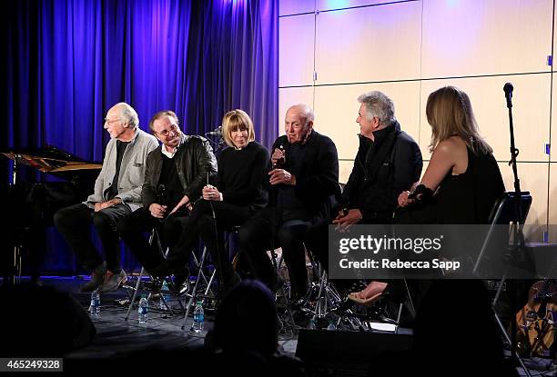 Singer/sonwriter Jeff Barry, songwriter Barry Mann, songwriter Cynthia Weil, songwriter/producer Mike Stoller and vocalist/producer Steve Tyrell...