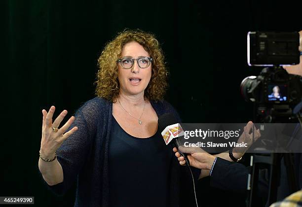 Actress Judy Gold attends 'Clinton The Musical' Sneak Peek at Ripley Grier Studios at Ripley Greer Studios on March 4, 2015 in New York City.