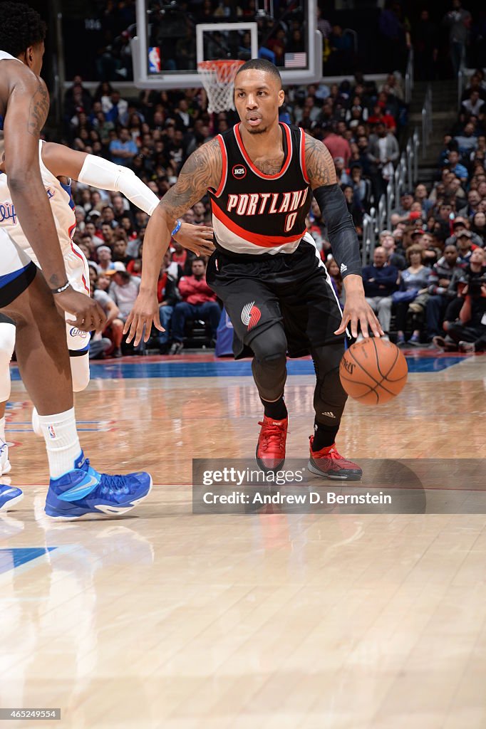 Portland Trail Blazers v Los Angeles Clippers