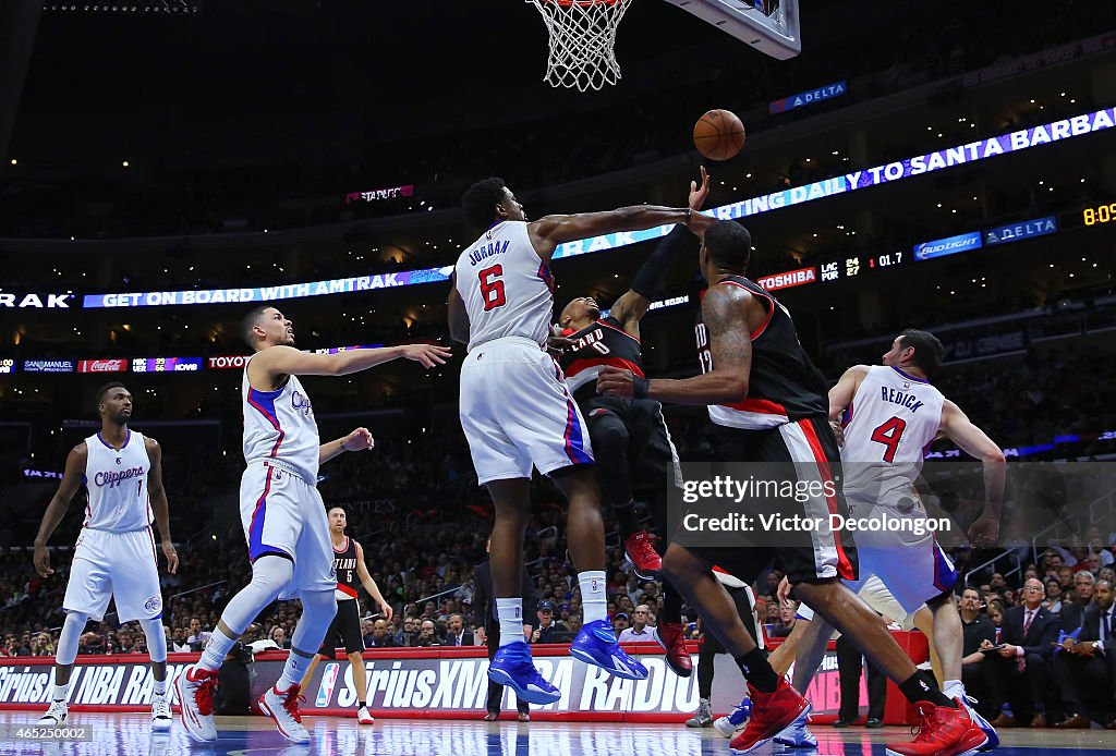 Portland Trail Blazers v Los Angeles Clippers