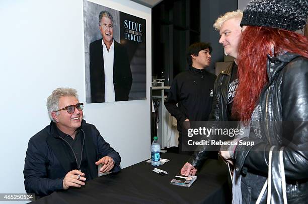 Vocalist/producer Steve Tyrell signs for fans at Steve Tyrell Celebrates "That Lovin' Feeling" With SHOF Legends at The GRAMMY Museum on March 4,...