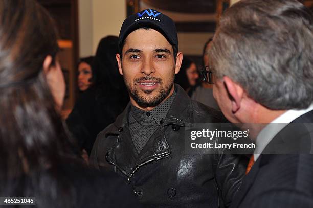 Artist Coalition Co-Chair, Voto Latino, Wilmer Valderrama attends Voto Latino's 10th Anniversary Celebration private reception on March 4, 2015 in...