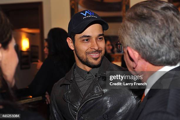 Artist Coalition Co-Chair, Voto Latino, Wilmer Valderrama attends Voto Latino's 10th Anniversary Celebration private reception on March 4, 2015 in...