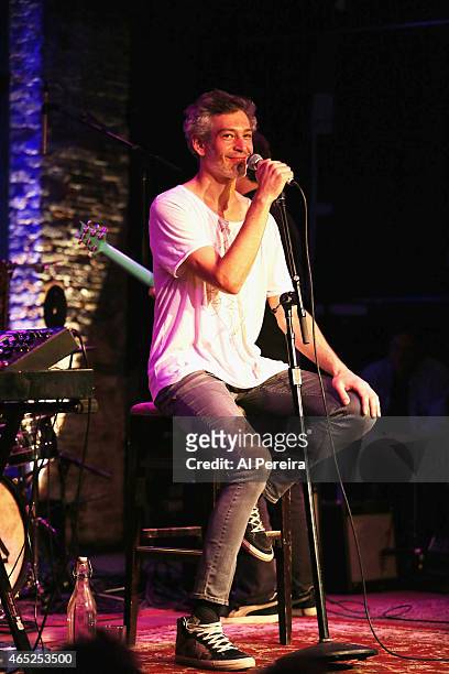 Matisyahu performs at City Winery on March 4, 2015 in New York City.