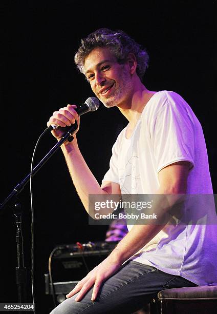 Matisyahu performs at City Winery on March 4, 2015 in New York City.