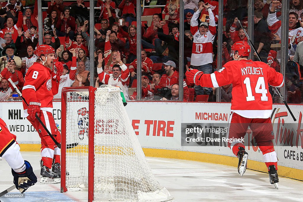 Florida Panthers v Detroit Red Wings