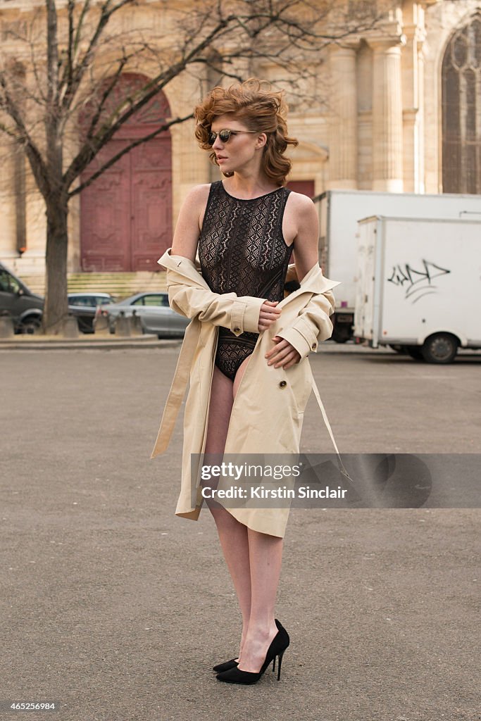 Street Style - Paris Collections: WOMEN AW15 - March 03 To March11, 2015