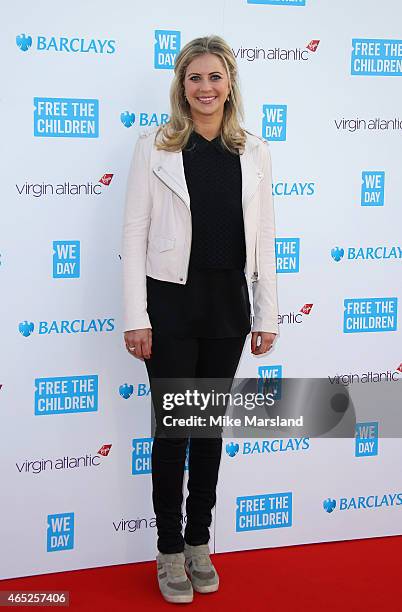 Holly Branson attends We Day UK at Wembley Arena on March 5, 2015 in London, England.