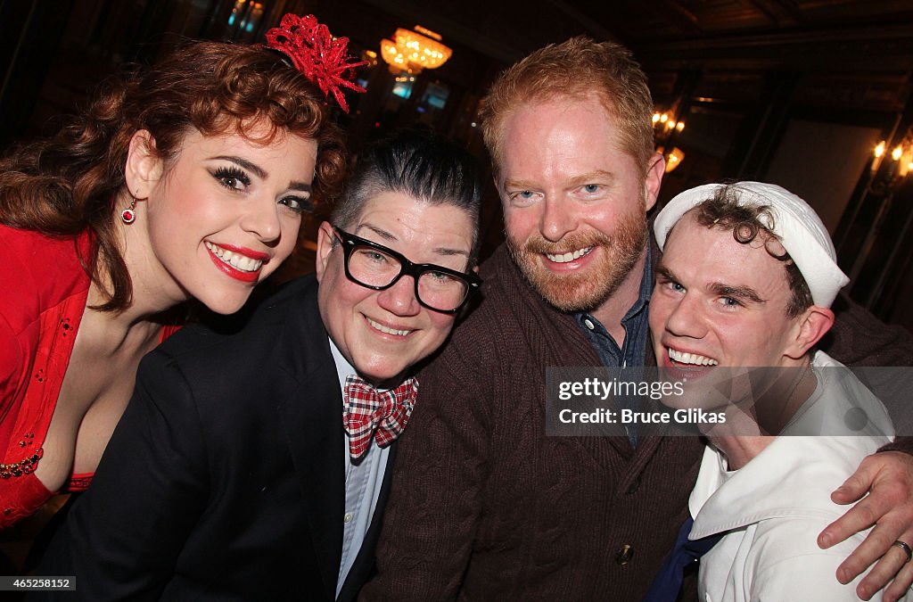Celebrities Visit Broadway - March 4, 2015