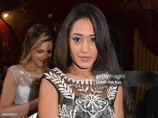 Josephine Jobert attends the Christophe Guillarme show as part of the Paris Fashion Week Womenswear Fall/Winter 2015/2016 on March 4, 2015 in Paris,...