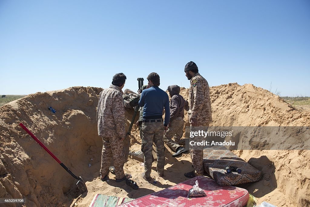 Libyan Dawn Coalition forces deploy in Libya's Zintan region
