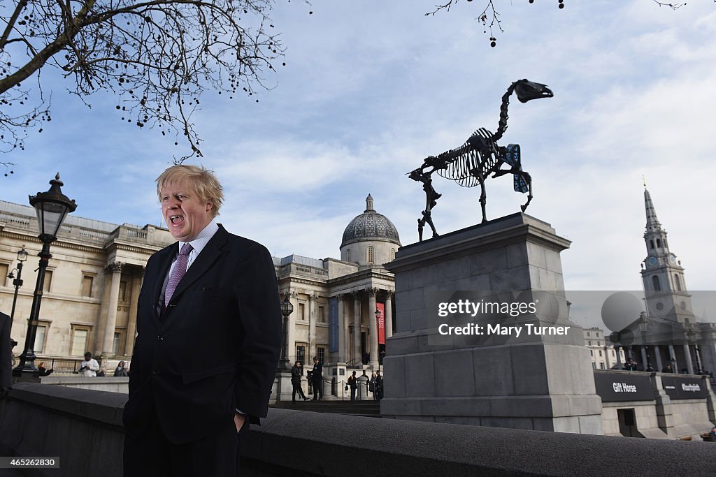 Mayor Of London Reveals Trafalgar Square's Fourth Plinth Exhibit