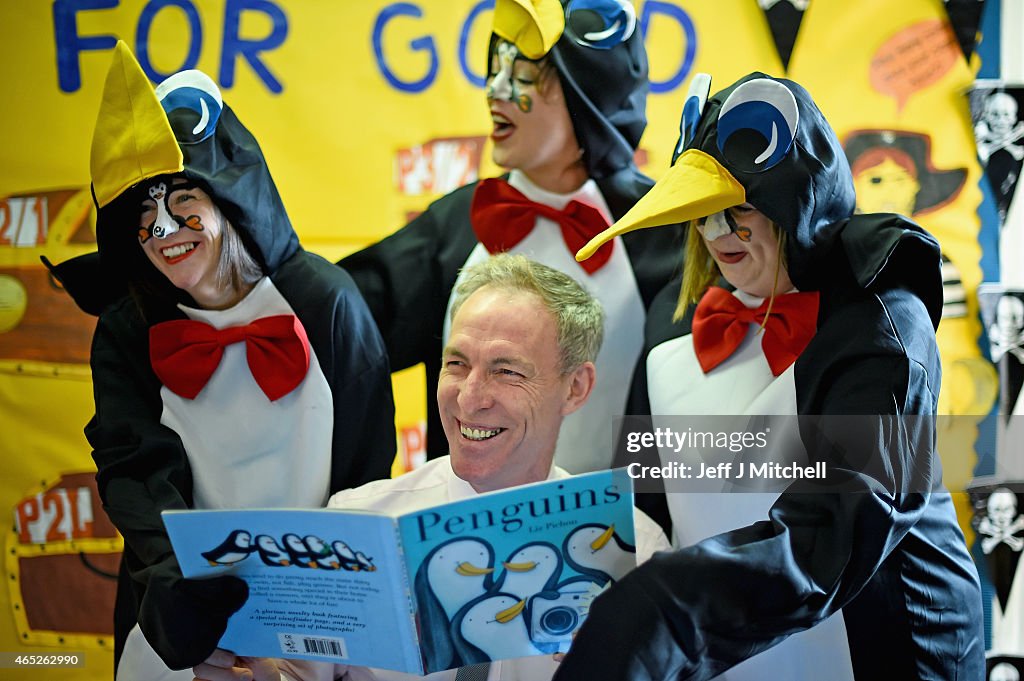 Scottish Labour Leader Reads To Children On World Book Day