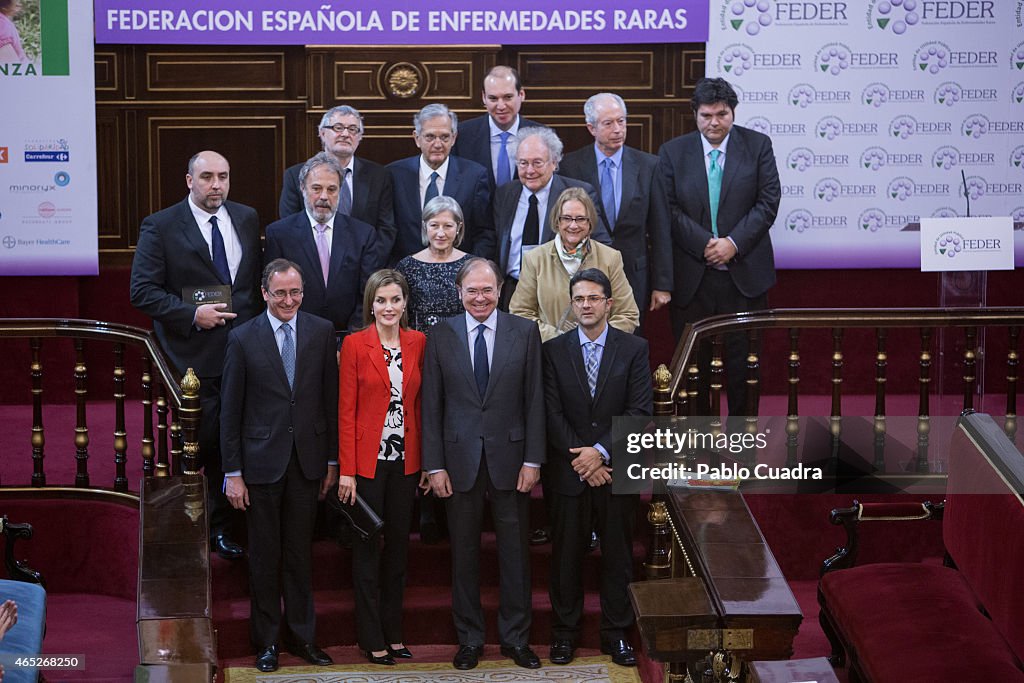 Queen Letizia of Spain Attends the Rare Diseases World Day Event