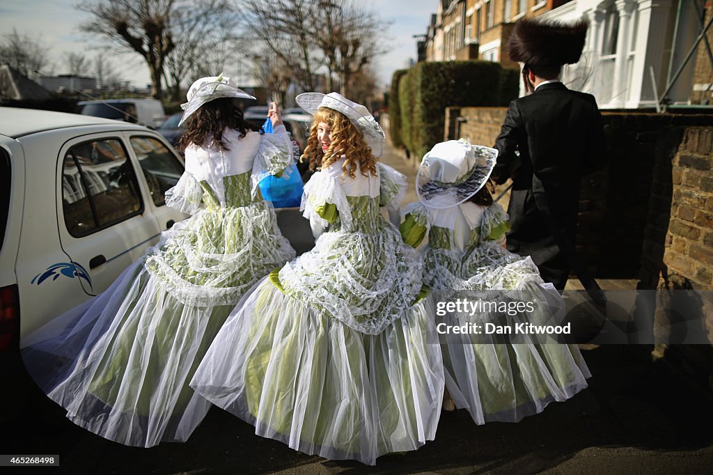 London's Jewish Community Celebrate Purim