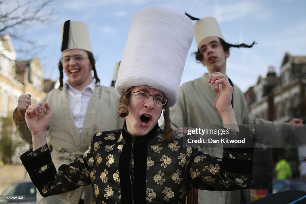 London's Jewish Community Celebrate Purim