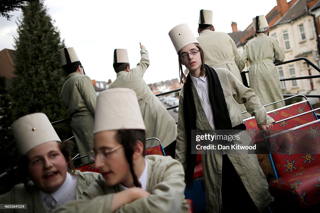 London's Jewish Community Celebrate Purim