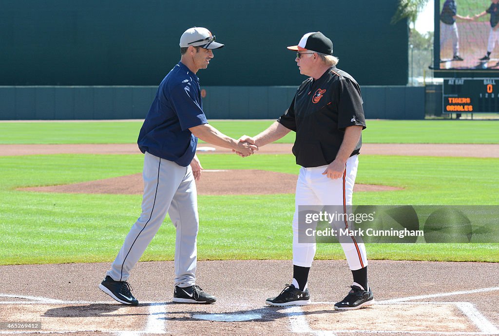 Detroit Tigers v Baltimore Orioles