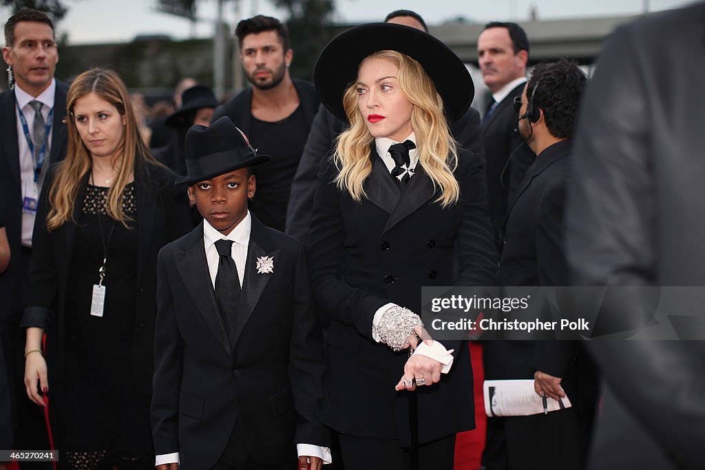 56th GRAMMY Awards - Red Carpet