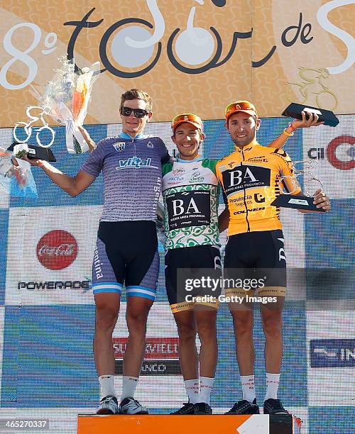 Juan I Curuchet of Argentine and Team Seleccion de Argentina , Julian Gaday of Argentine and Team Buenos Aires Provincia and Sebastian Tolosa of...