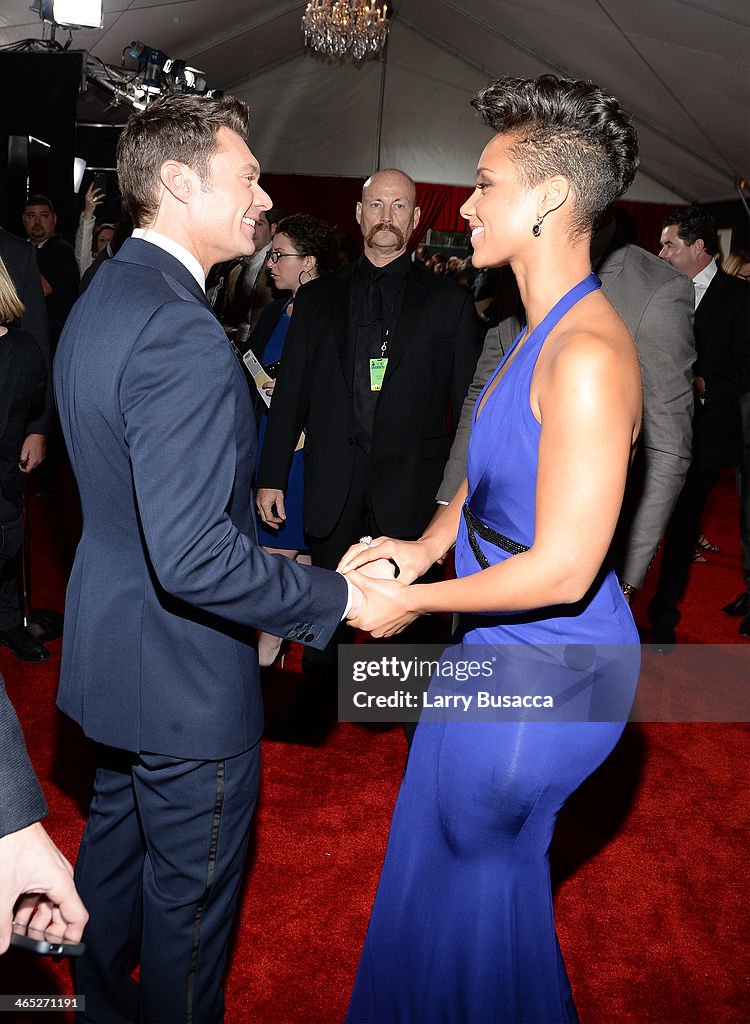 56th GRAMMY Awards - Red Carpet