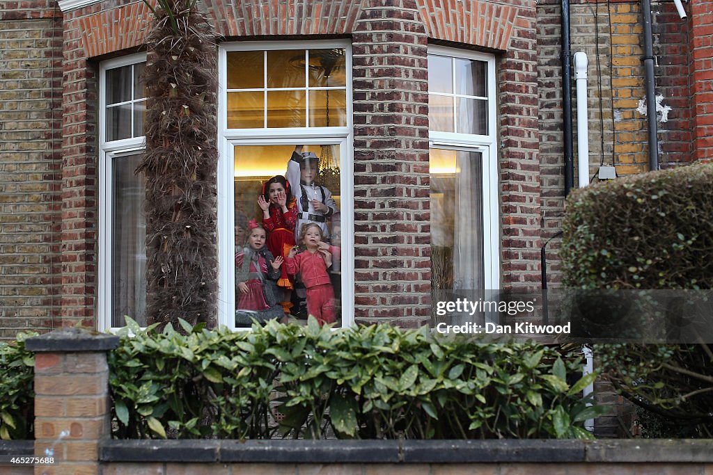 London's Jewish Community Celebrate Purim