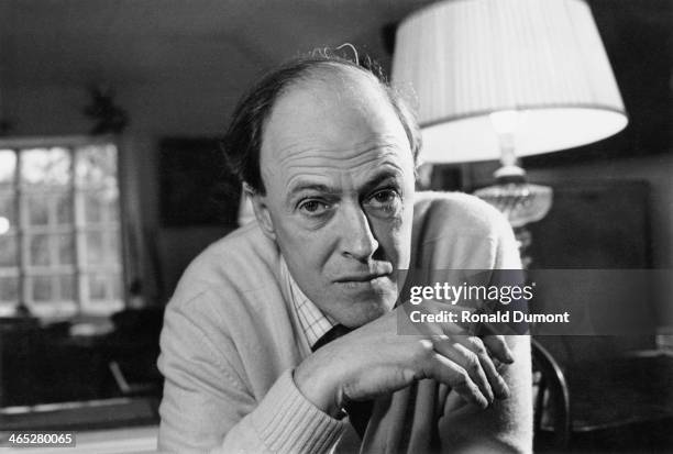 British writer Roald Dahl , 11th December 1971.