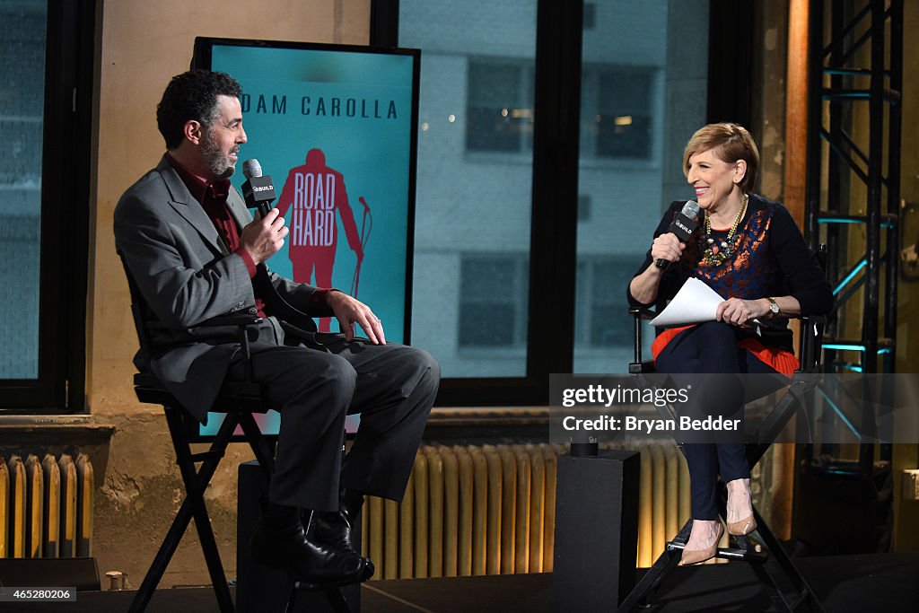 AOL BUILD Speaker Series: Adam Carolla And Lisa Lampanelli Discuss Their Film  "Road Hard"