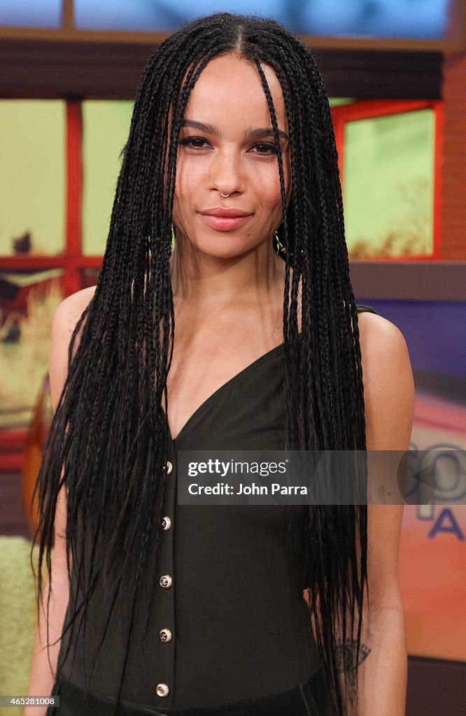 Celebrities On The Set Of Despierta America - March 5, 2015