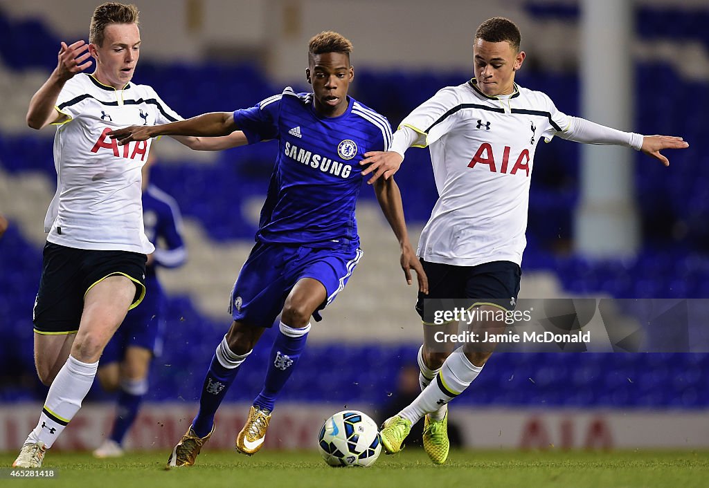 Tottenham Hotspur v Chelsea - FA Youth Cup Semi Final: First Leg
