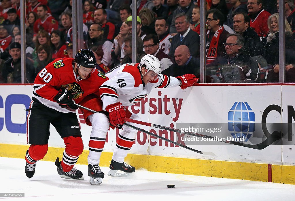 Carolina Hurricanes v Chicago Blackhawks