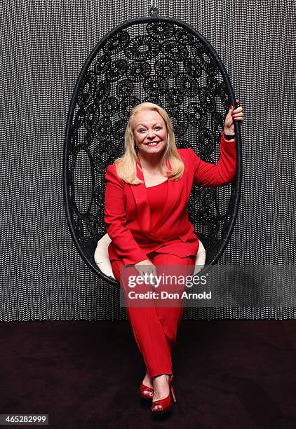 Jacki Weaver poses during an AACTA Awards press conference at The Star on January 27, 2014 in Sydney, Australia.