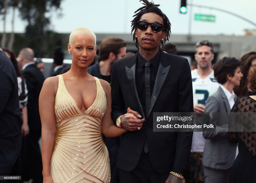 56th GRAMMY Awards - Red Carpet