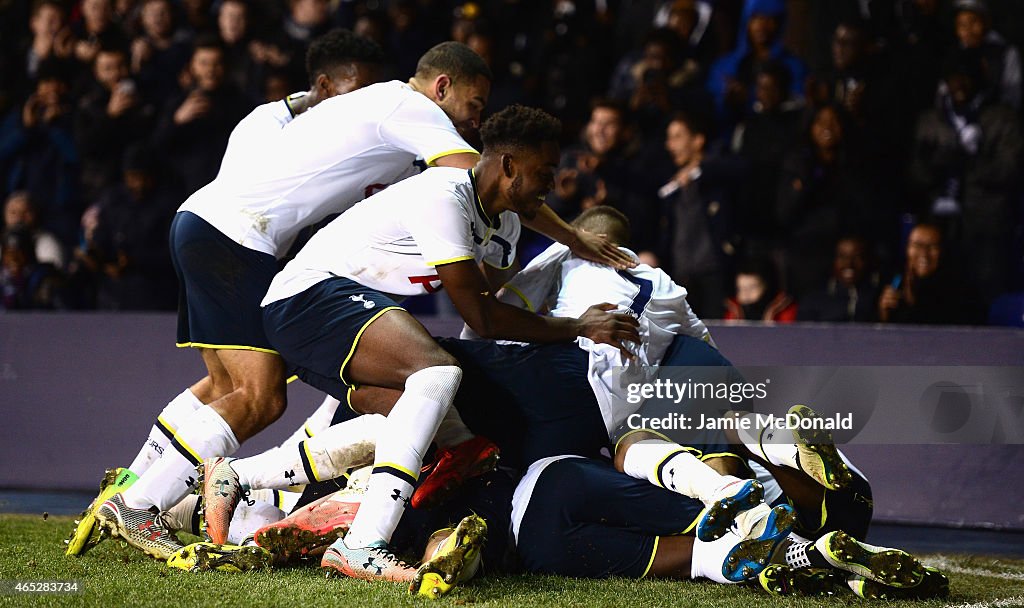 Tottenham Hotspur v Chelsea - FA Youth Cup Semi Final: First Leg