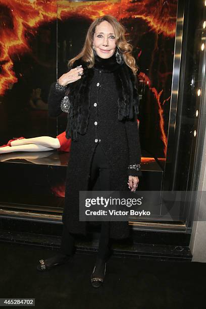 Marisa Berenson attends Prada The Iconoclasts, Paris 2015 on March 5, 2015 in Paris, France.