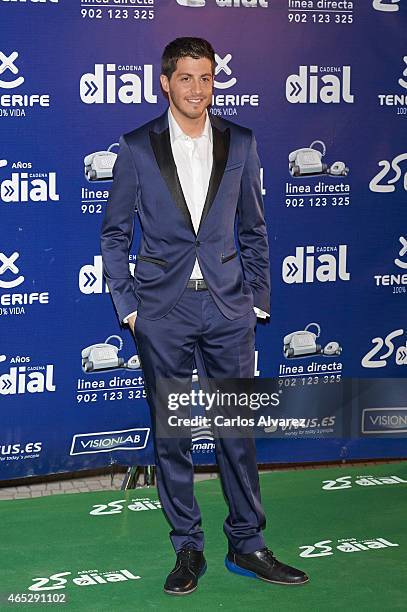 Nando Escribano attends the Cadena Dial Awards 2014 at the Recinto Ferial Auditorium on March 5, 2015 in Tenerife, Spain.