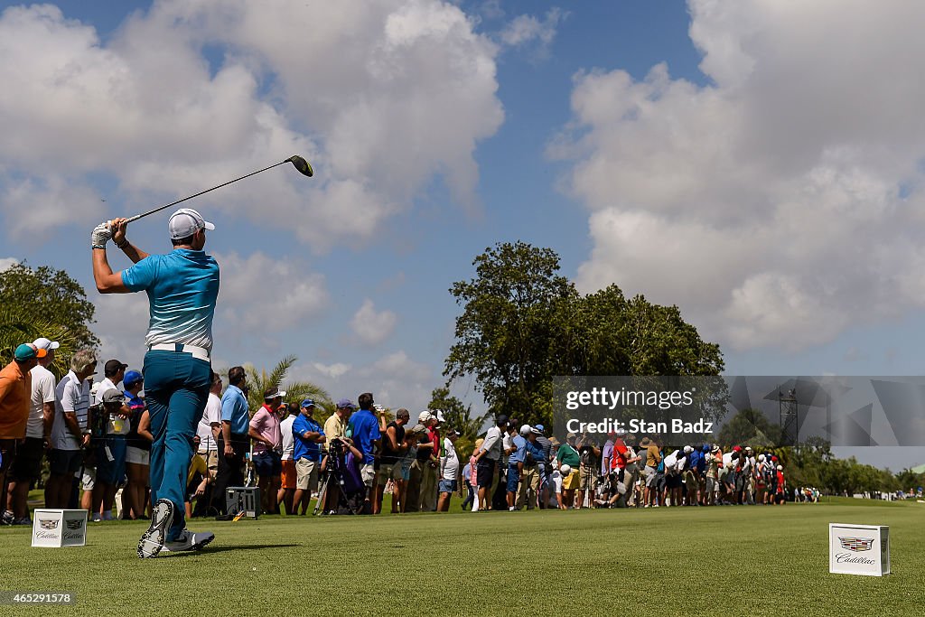 World Golf Championships-Cadillac Championship - Round One